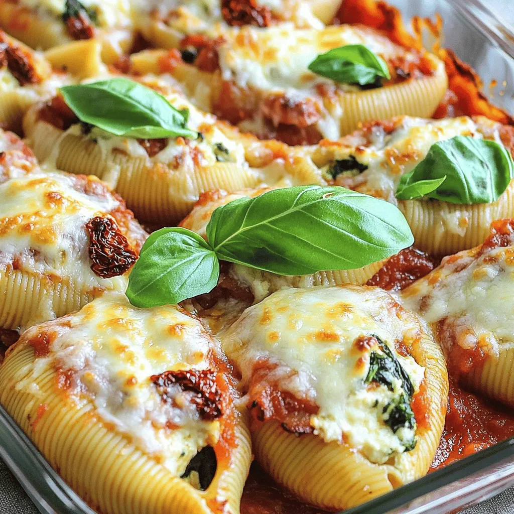 Tuscan Stuffed Shells Flavorful Italian Comfort Food