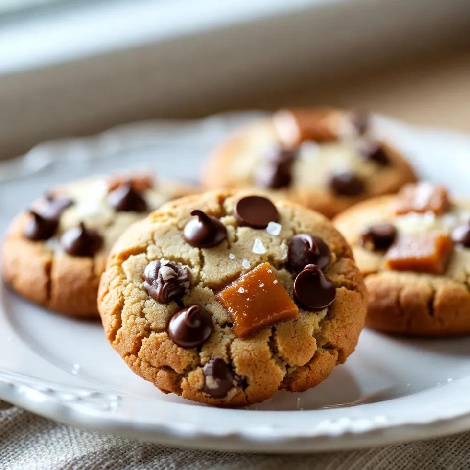 Salted Caramel Chocolate Chip Cookies Delightful Recipe