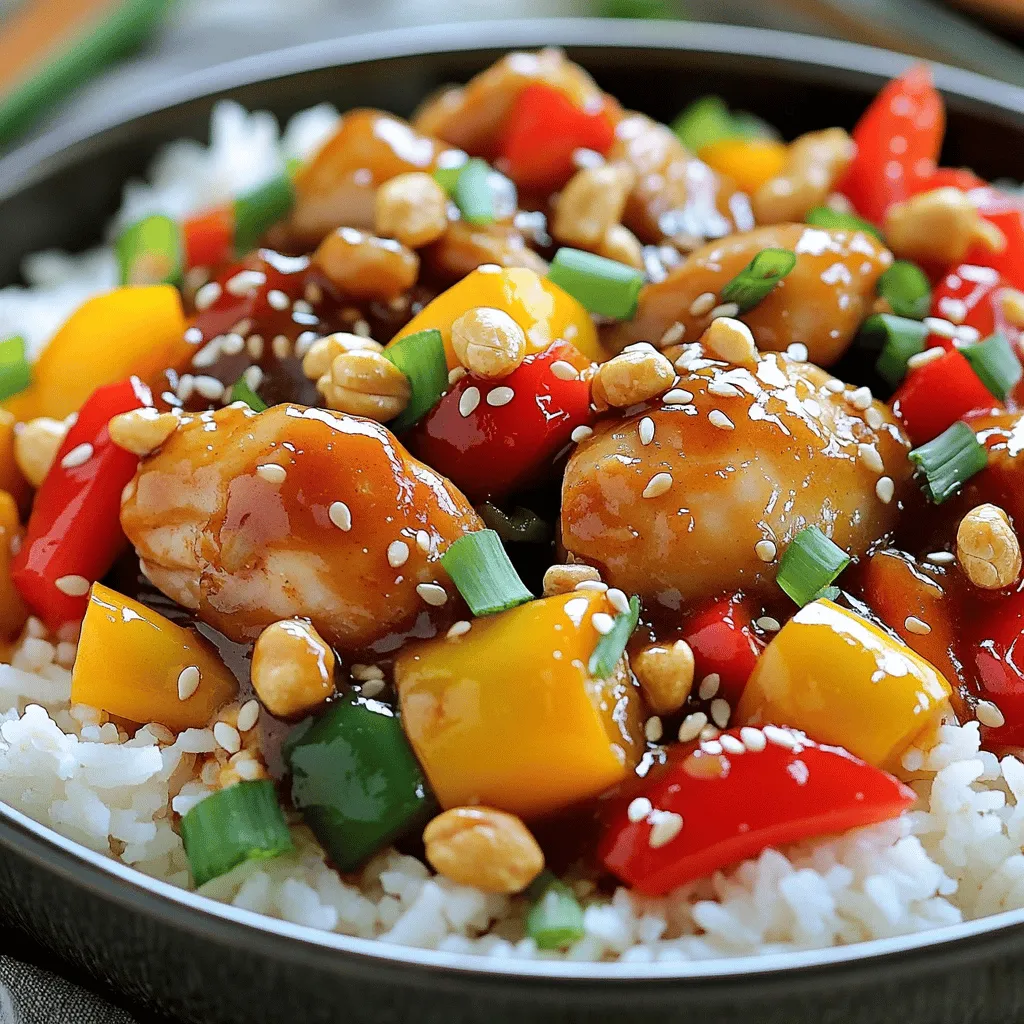 Kung Pao Chicken Fakeout Flavorful Dinner Delight