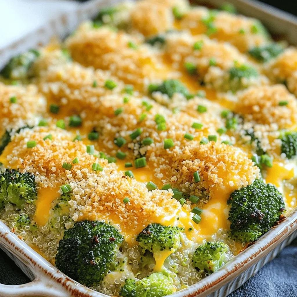Broccoli and Cheese Casserole Easy Family Comfort Dish