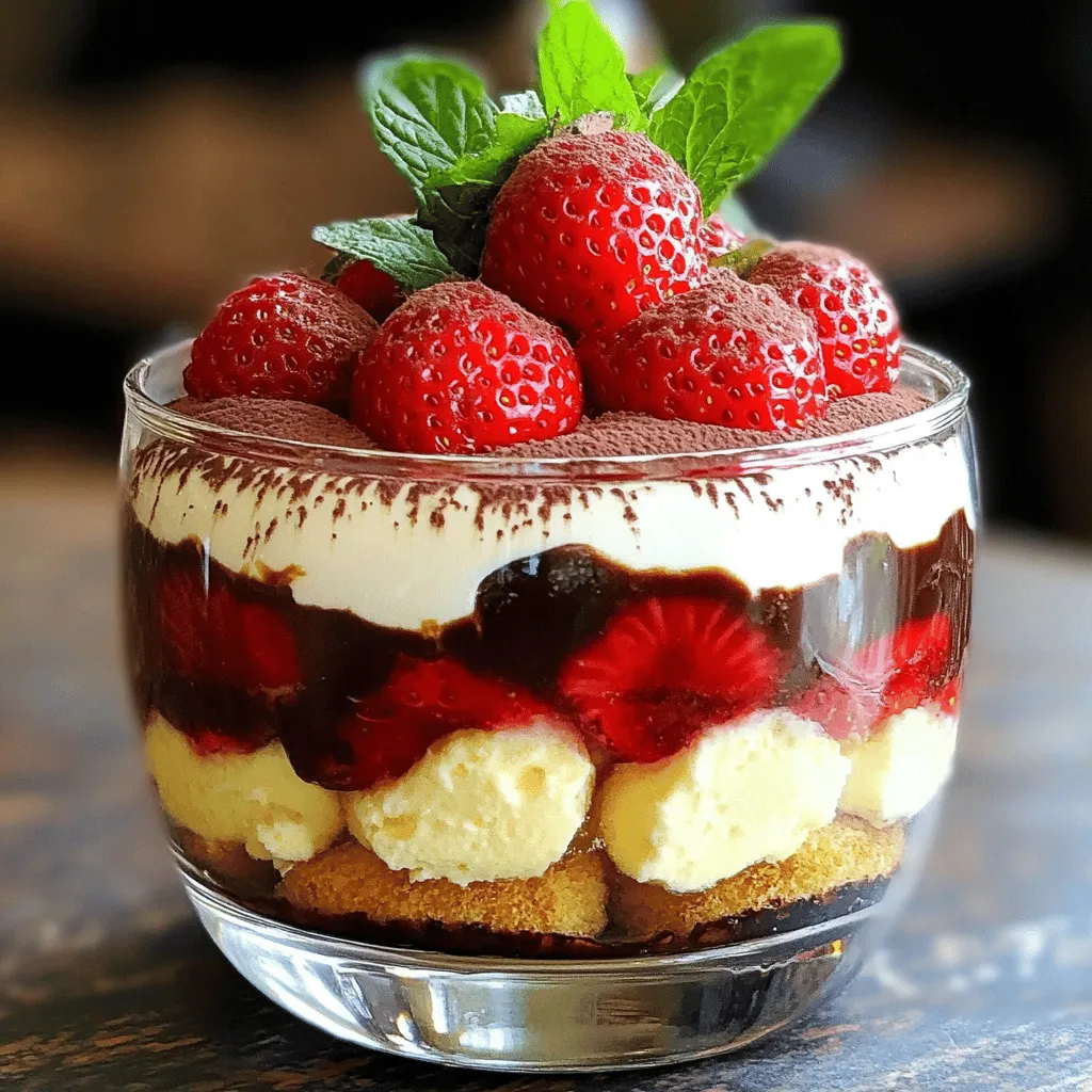 Strawberry Tiramisu Delightful Dessert to Savor