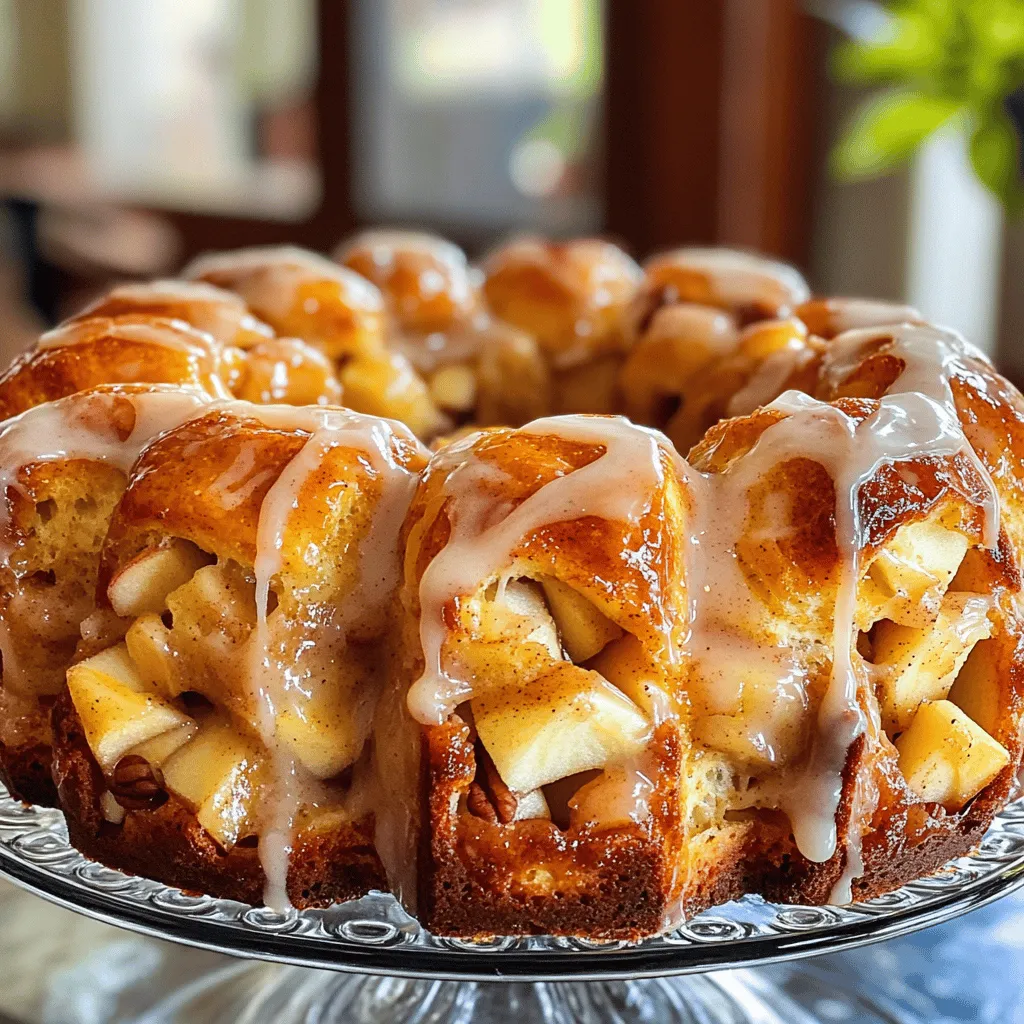 Cinnamon Apple Monkey Bread Irresistible Treat Recipe