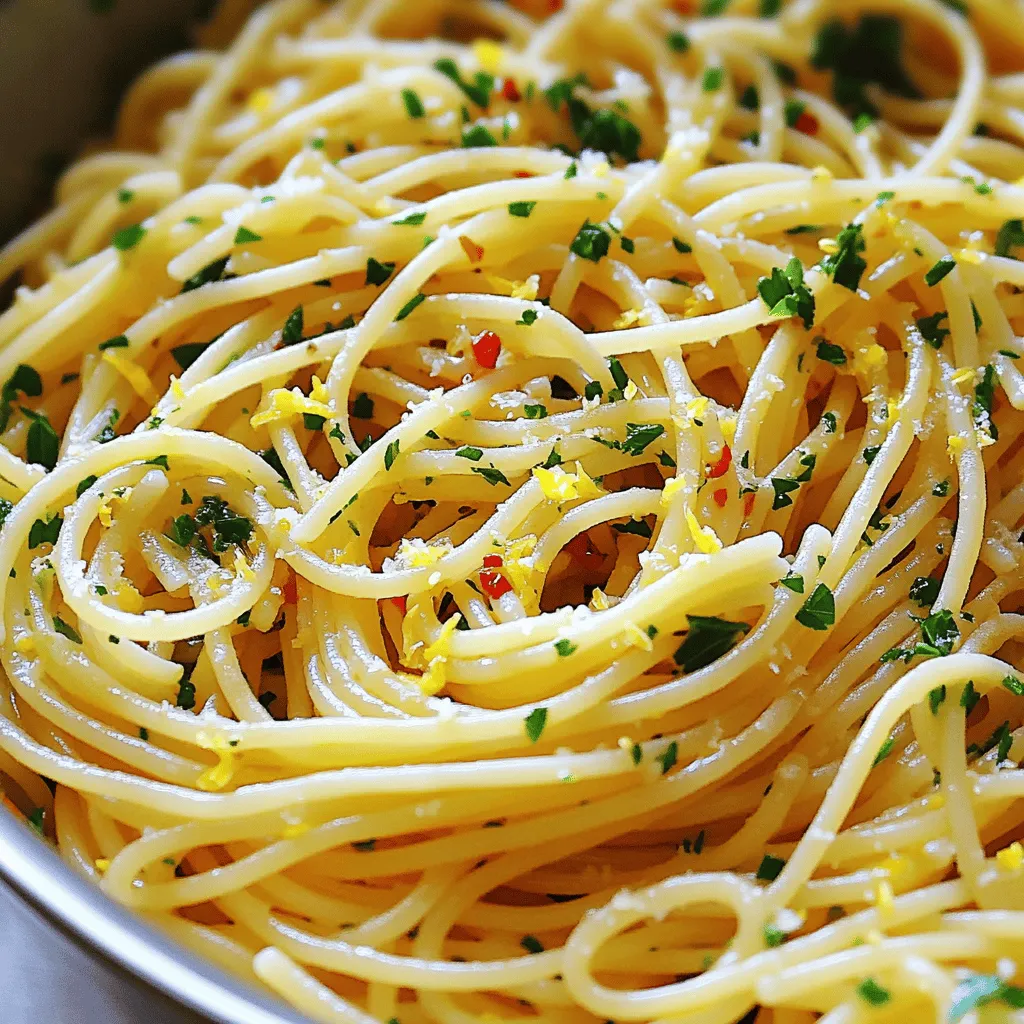 Savory Spaghetti Aglio e Olio Simple and Tasty Dish