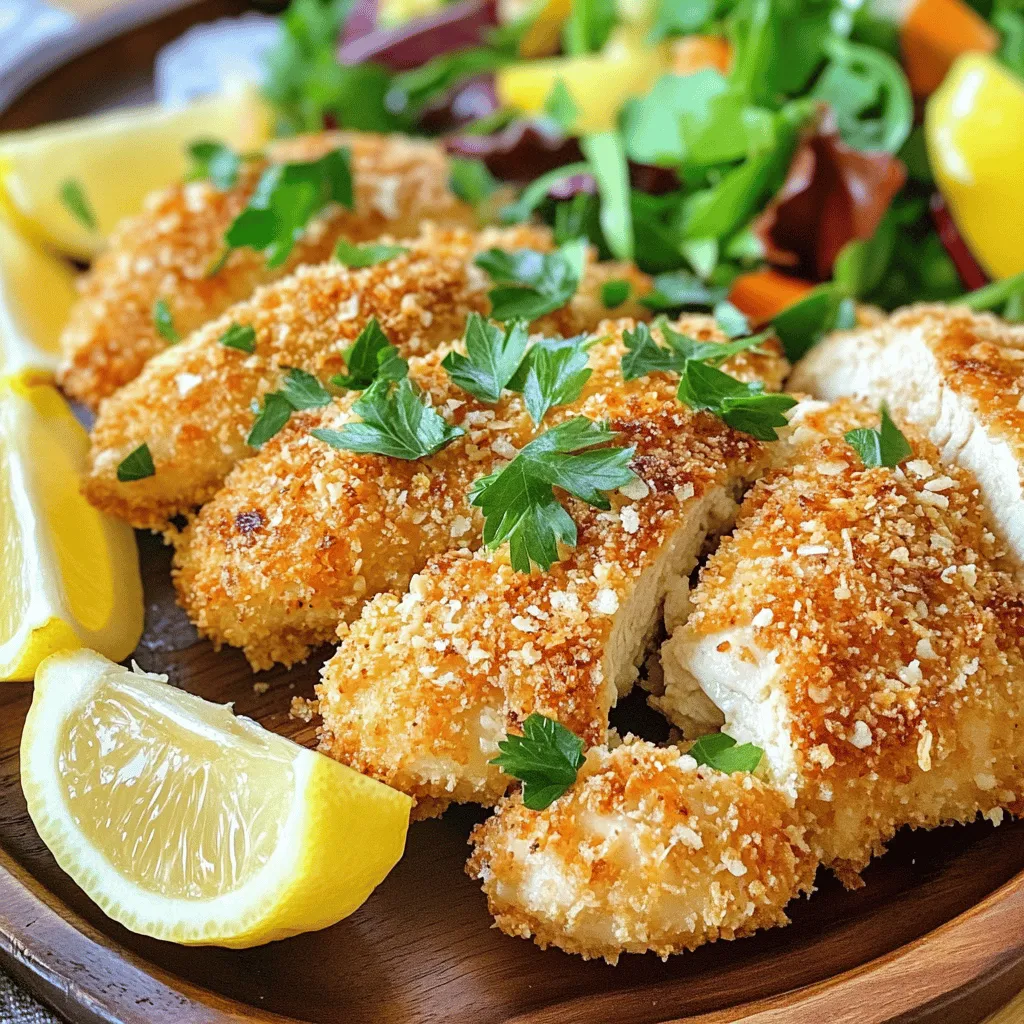 Homemade Longhorn Steakhouse Parmesan Crusted Chicken Delight