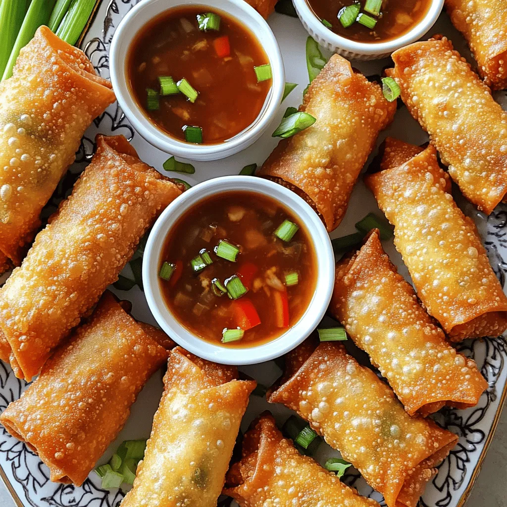 Crab Cake Egg Rolls Flavorful Finger Food Delight