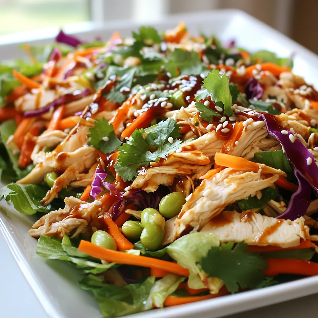 Delicious Asian Sesame Chicken Salad Simple and Fresh
