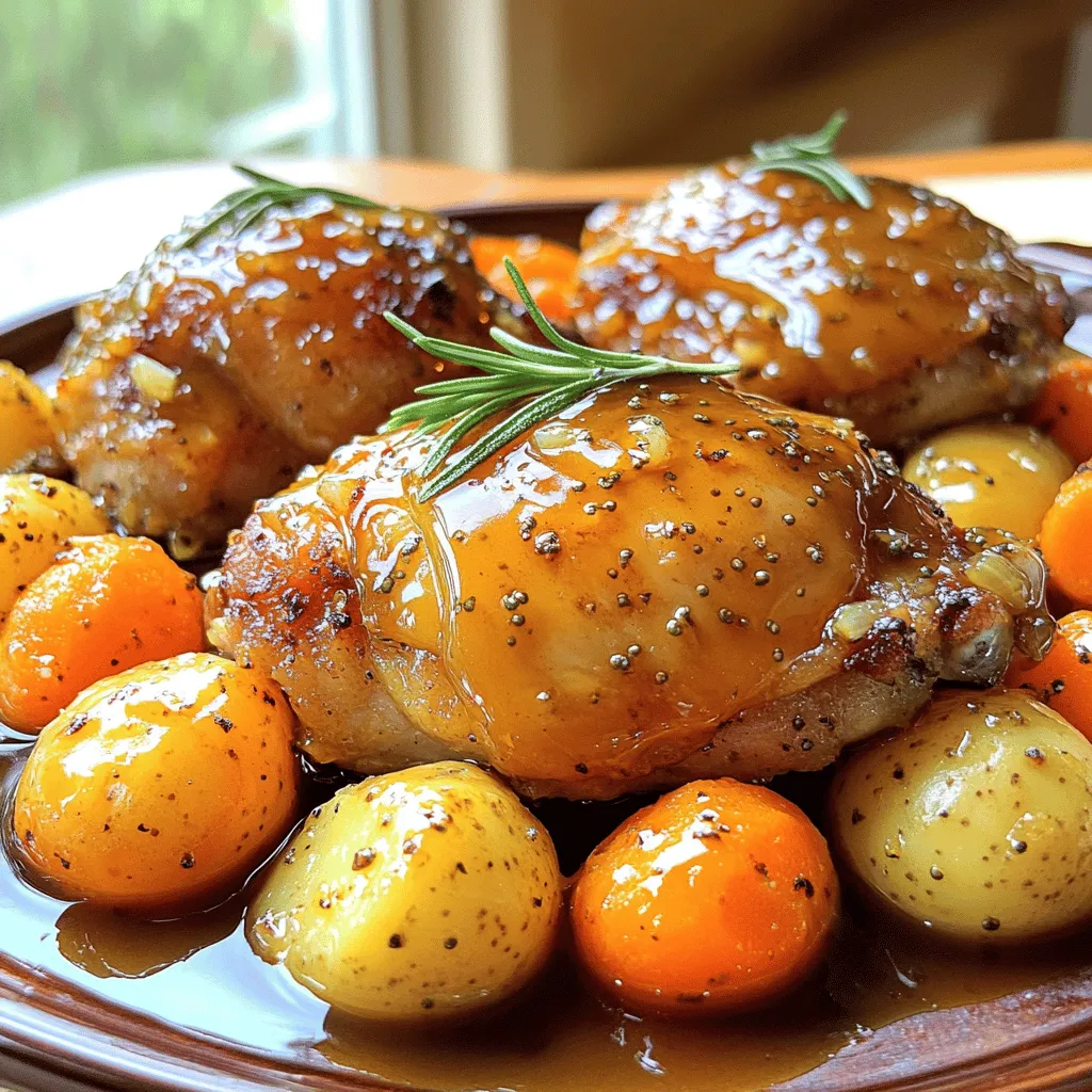 Maple Dijon Chicken &#038; Potatoes Slow Cooker Delight