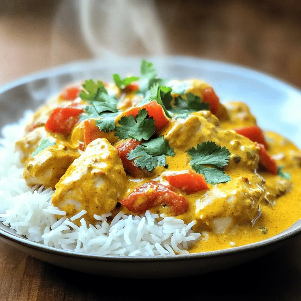 Slow Cooker Chicken Tikka Masala Flavorful Delight