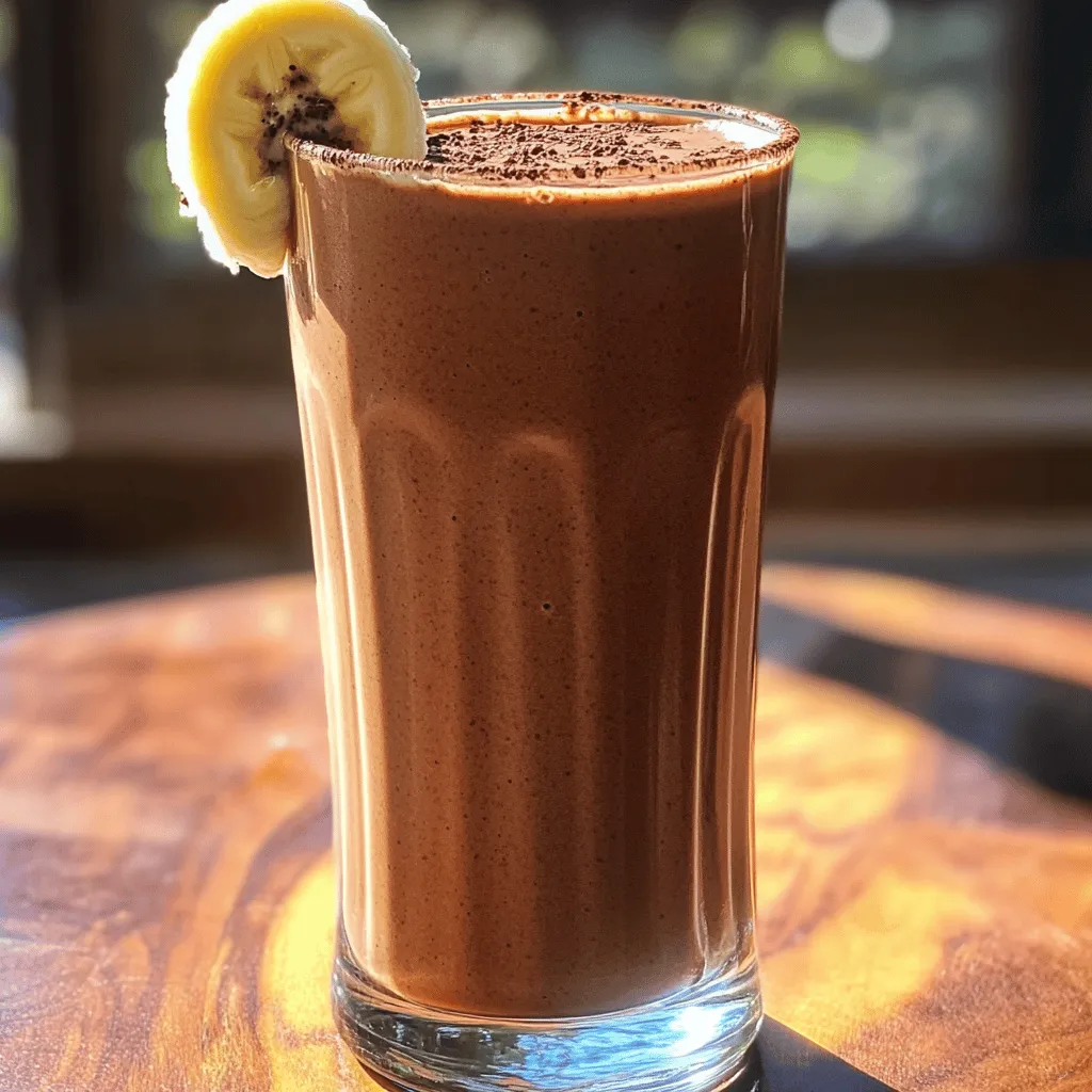 Chocolate Peanut Butter Protein Shake Delicious Boost