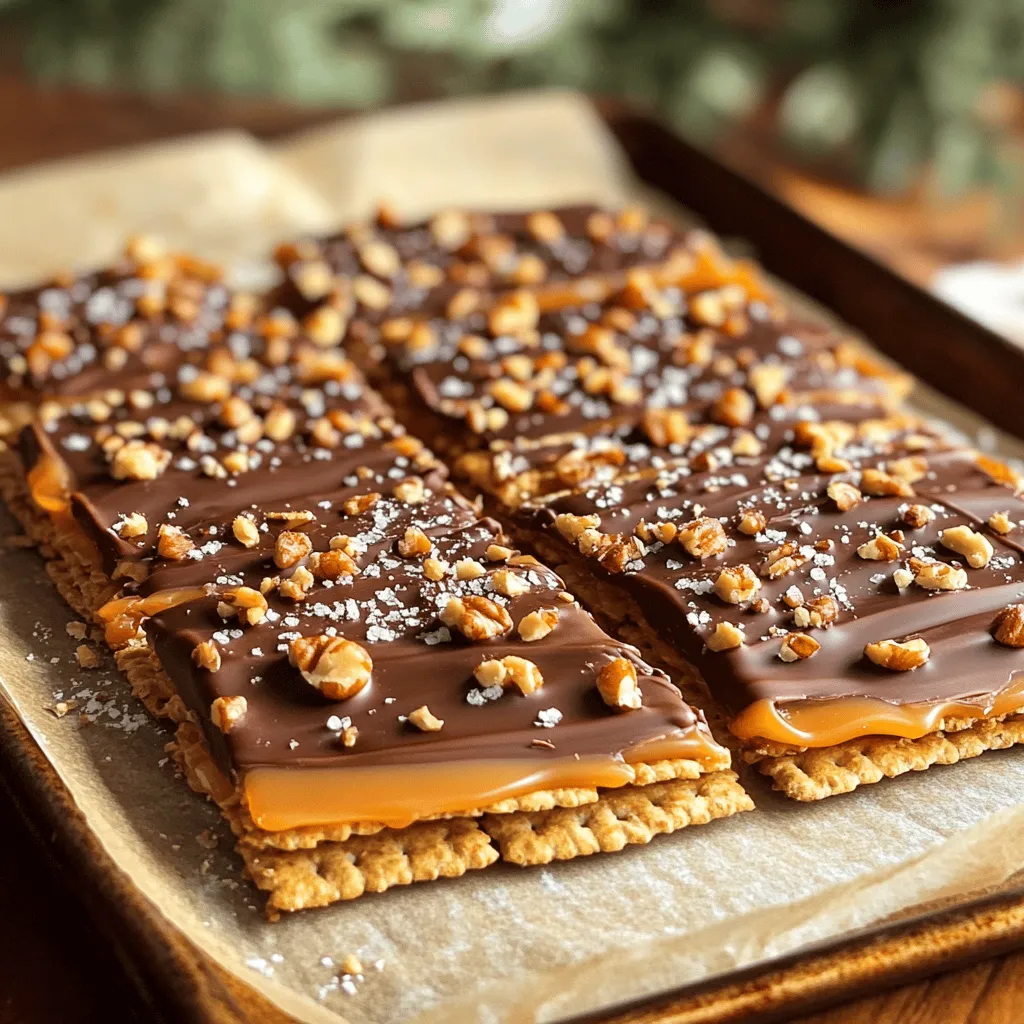 Christmas Crack is a fun and simple treat. It combines sweet, salty, and crunchy flavors. To make this festive candy, you need just a few key ingredients.