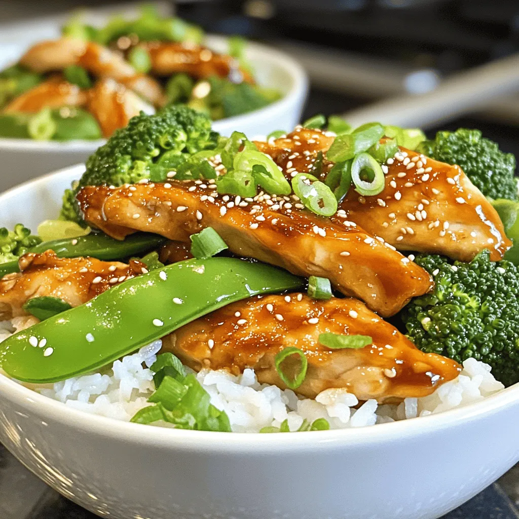 Teriyaki Chicken Rice Bowls Savory Weeknight Meal