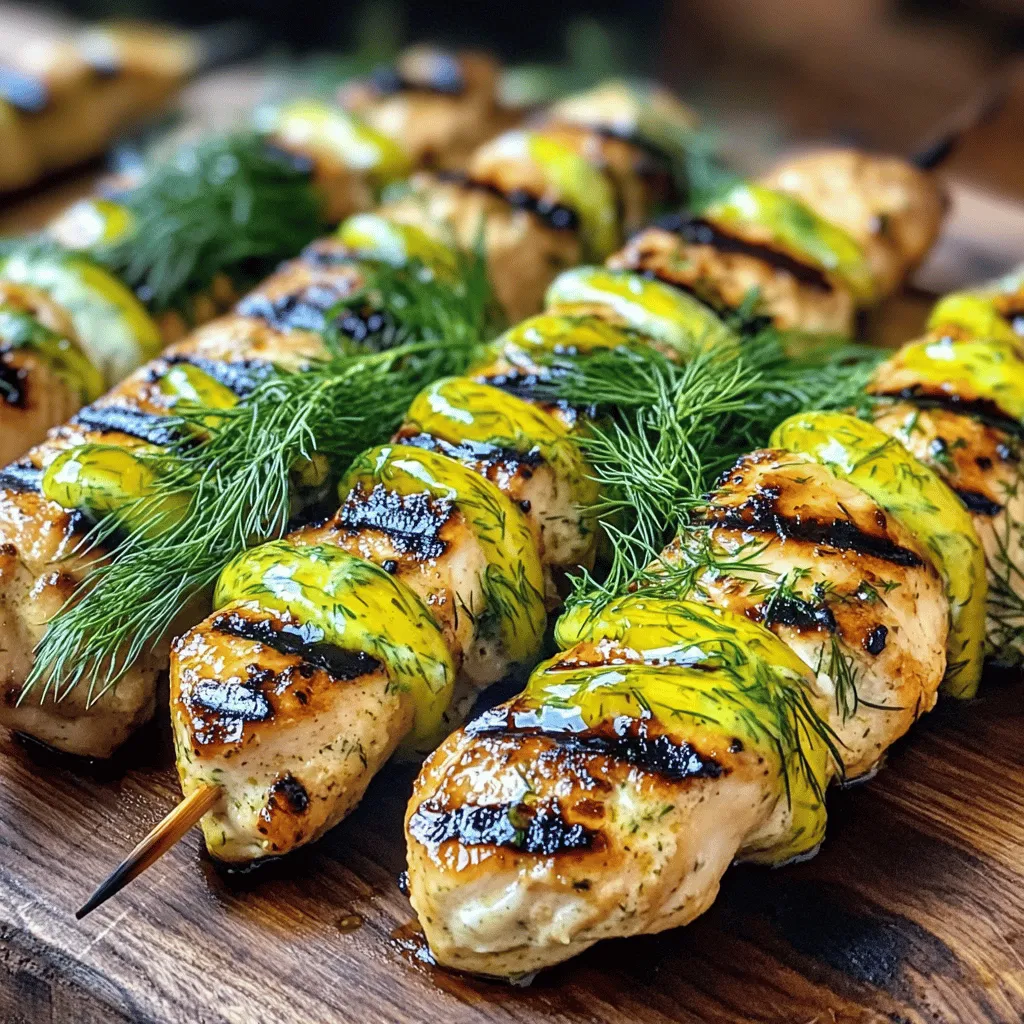 Pickle Ranch Chicken Skewers Juicy and Flavorful Treat