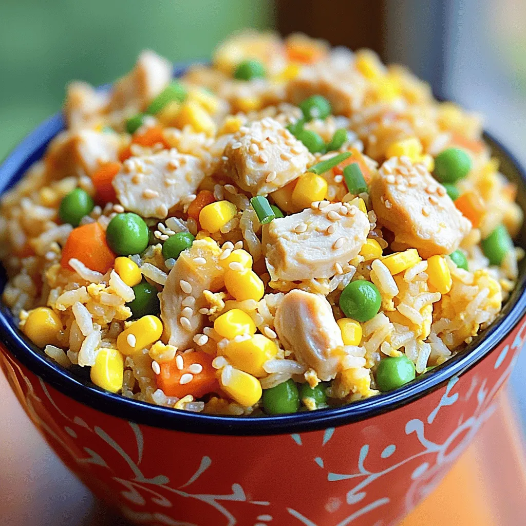 Easy Chicken Fried Rice Flavorful and Quick Meal
