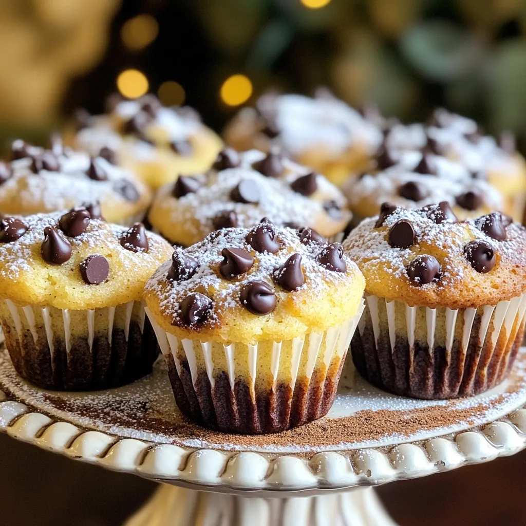 Chocolate Chip Coffee Cake Muffins Delightful Snack