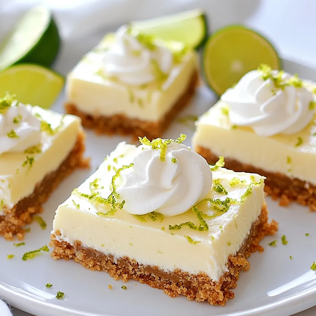 Key Lime Pie Bars Simple Recipe for Delicious Treats