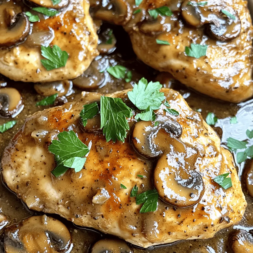 Chicken Marsala and Mushrooms Flavorful Dinner Option