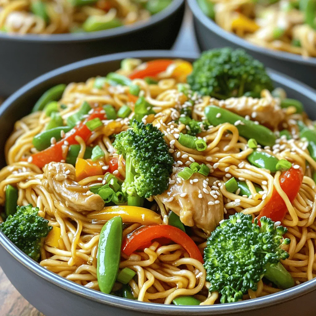 Chicken Lo Mein Flavorful and Easy Weeknight Meal