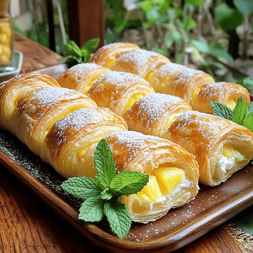 The key ingredients for King’s Hawaiian Cheesecake Danish create a sweet and creamy treat. First, you need King