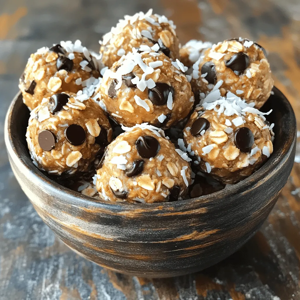 Almond Joy Energy Bites Easy and Tasty Snack Idea