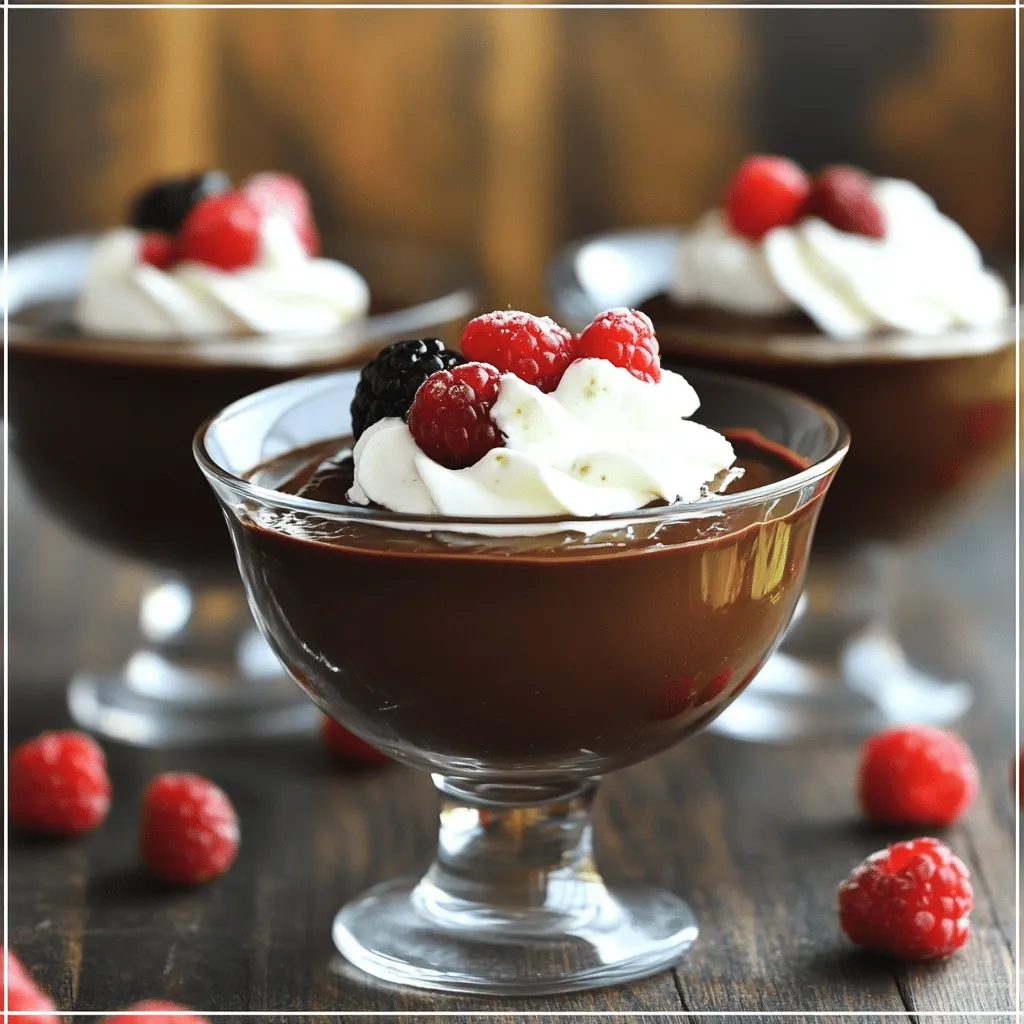 Chocolate Avocado Mousse Creamy and Decadent Treat