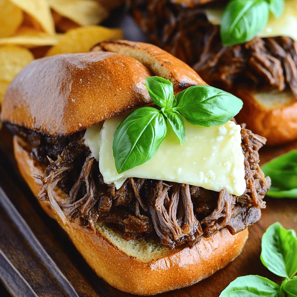 A crockpot Italian beef sandwich is a hearty meal. It features tender beef, flavorful spices, and a soft roll. This dish has roots in Chicago but is loved by many.