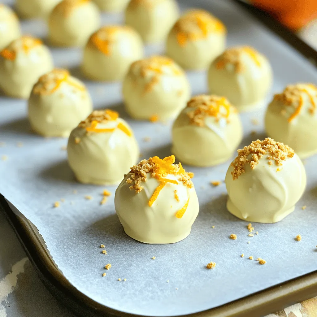 No Bake Orange Creamsicle Truffles Easy Treat Recipe