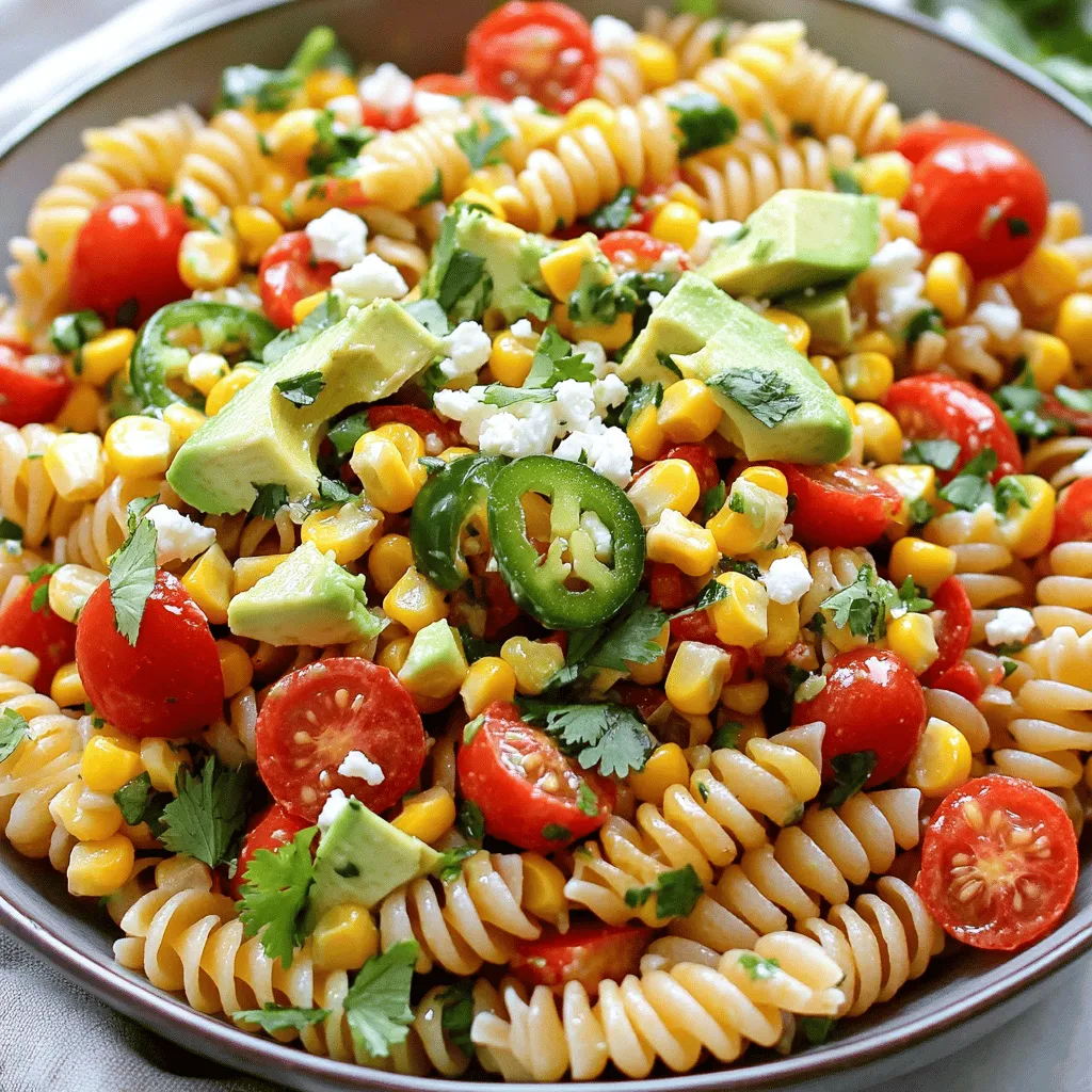 Corn Pasta Salad Quick and Tasty Summer Dish