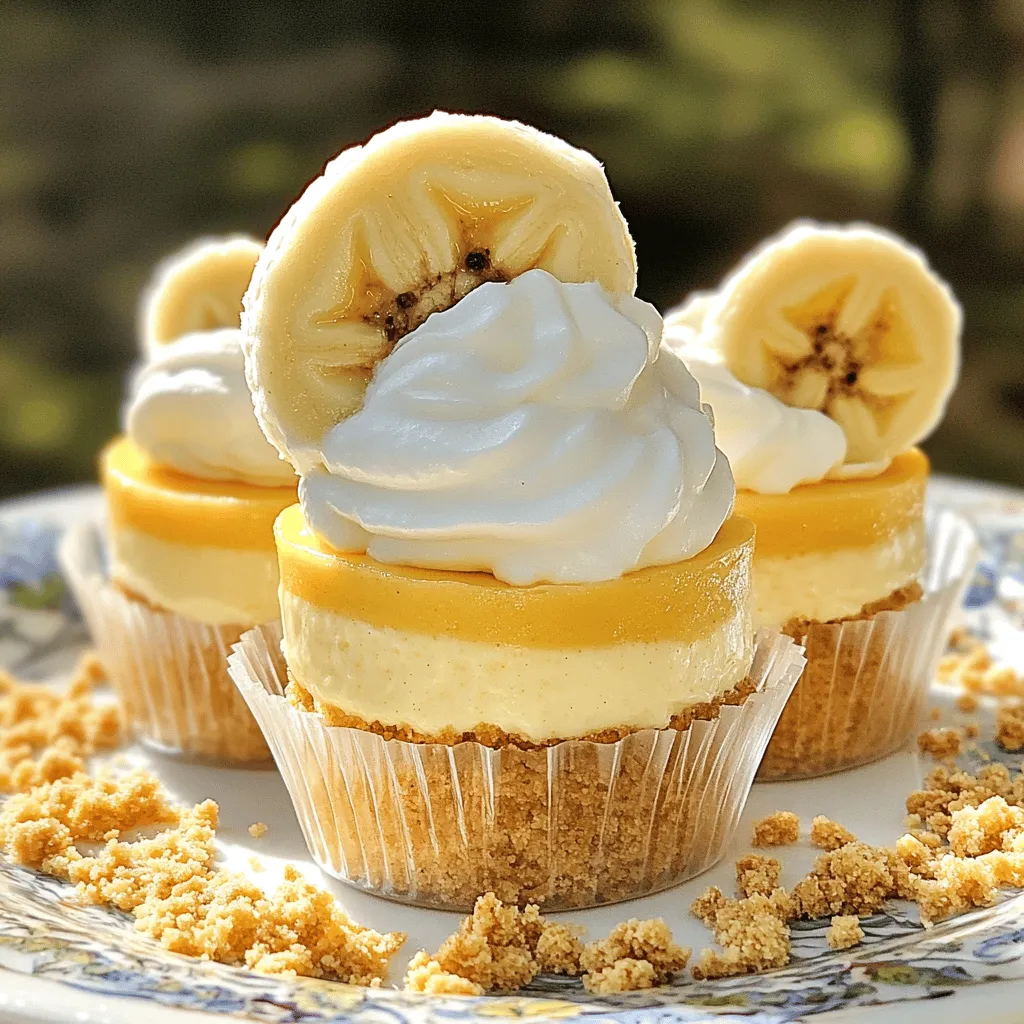 Irresistible Mini Banana Pudding Cheesecakes Recipe