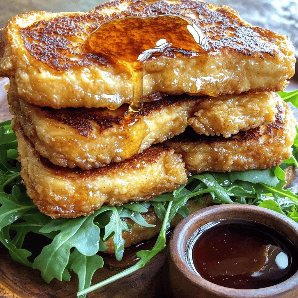 French Toast Chicken Sandwich Tasty and Simple Meal