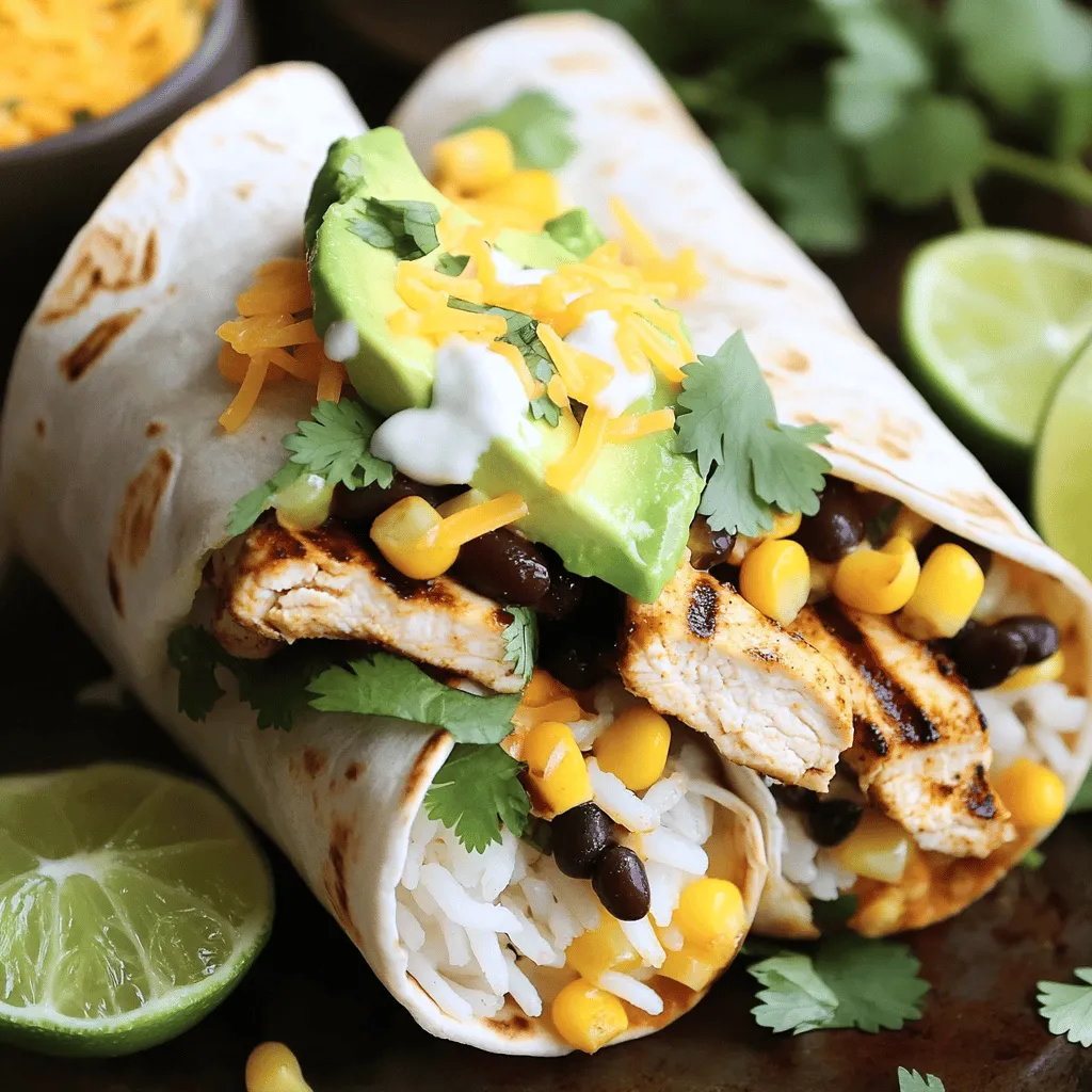 Chipotle Ranch Grilled Chicken Burrito Recipe Easy