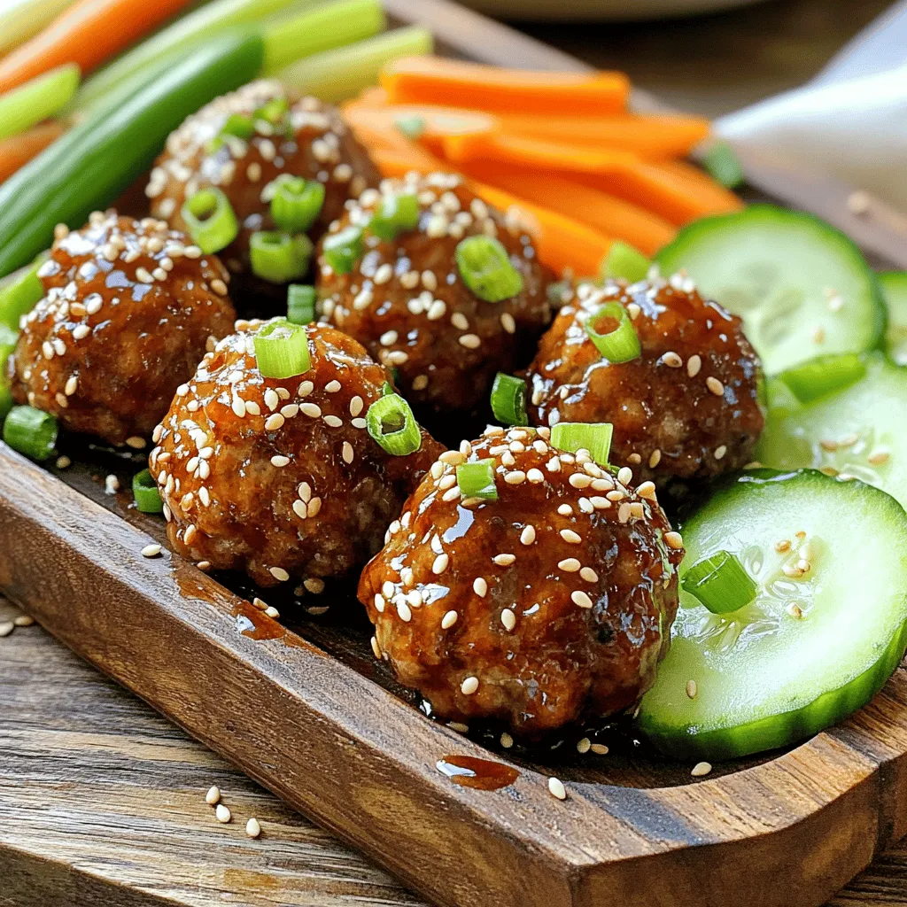 Korean BBQ Meatballs Flavorful and Simple Recipe