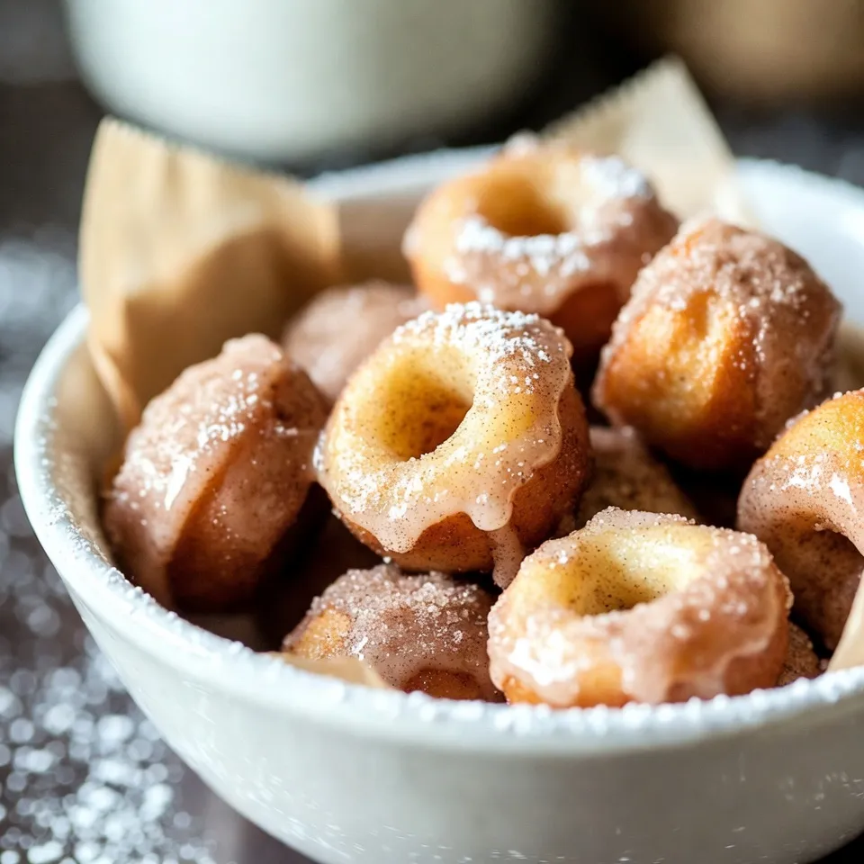 Baked Cinnamon Sugar Donut Holes Irresistibly Tasty