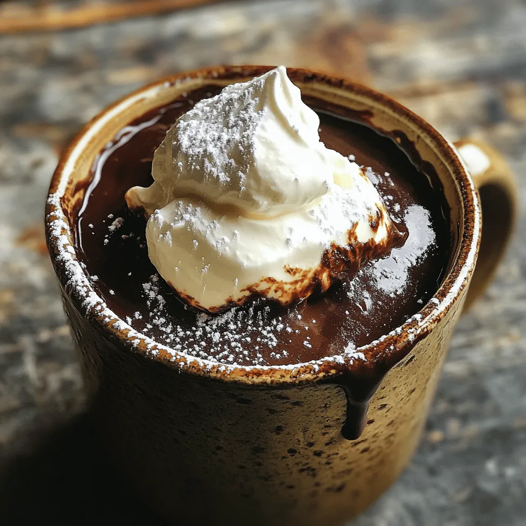 Cottage Cheese Chocolate Mug Cake Easy Dessert Recipe