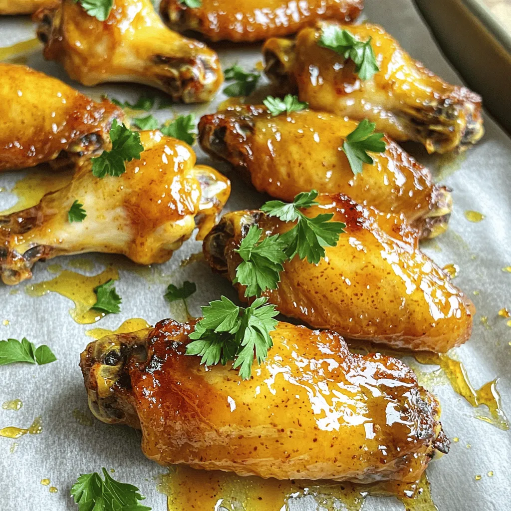 Honey Mustard Chicken Wings Savory and Simple Recipe