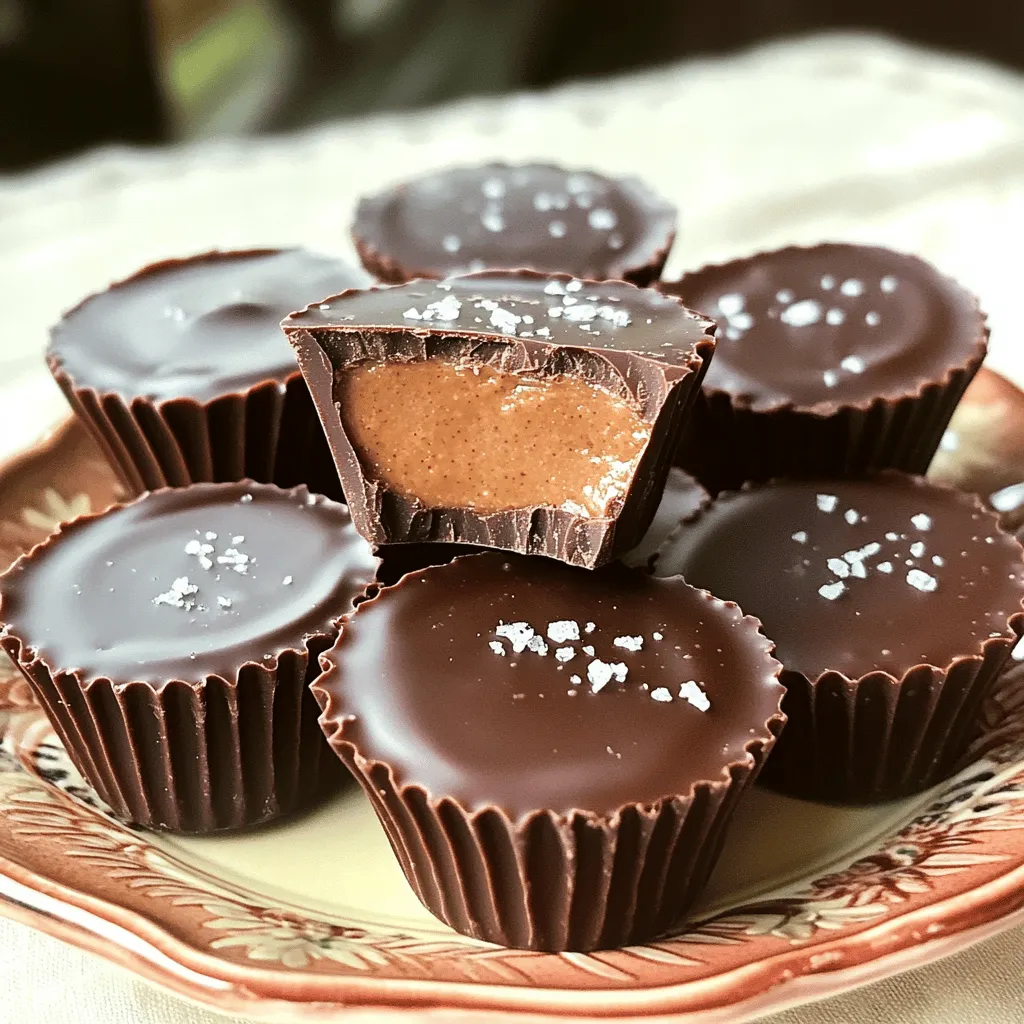 Dark Chocolate Almond Butter Cups Irresistible Delight