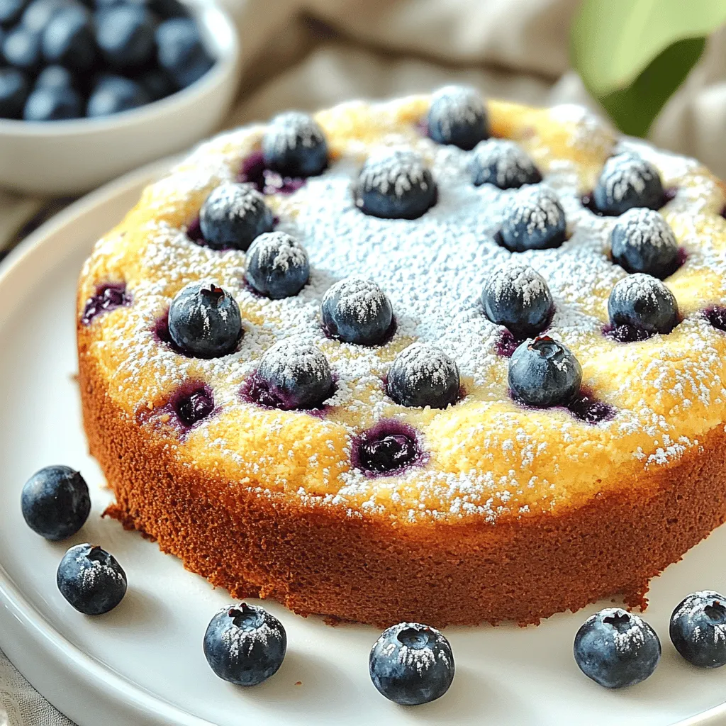 Easy Blueberry Ricotta Breakfast Cake Delightful Recipe