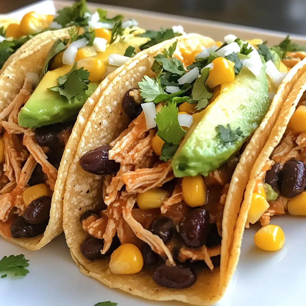 Crockpot Chicken Tacos Savory and Simple Meal