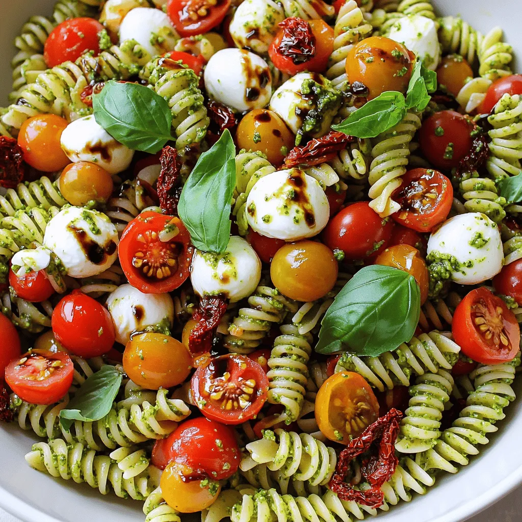 Caprese Pasta Salad Fresh and Flavorful Meal Idea