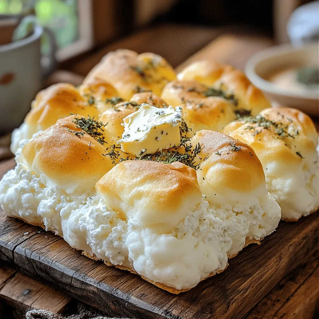 The key ingredients for fluffy cottage cheese cloud bread are simple and easy to find. You will need: