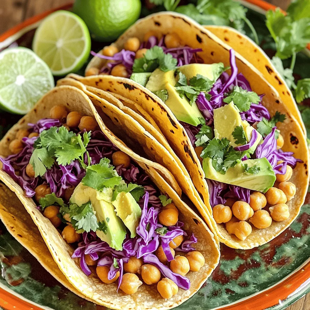Crispy Chickpea Tacos Flavorful and Easy to Make