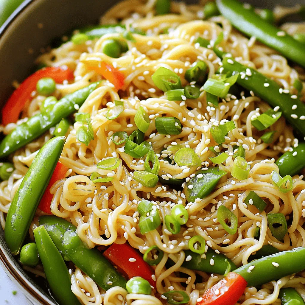 Minute Sesame Ginger Noodles Easy and Flavorful Recipe