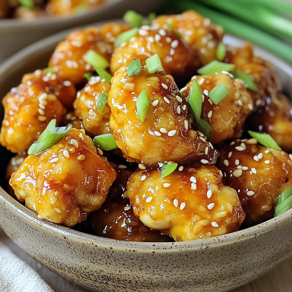 Air Fryer Honey Garlic Chicken Bites Savory Delight