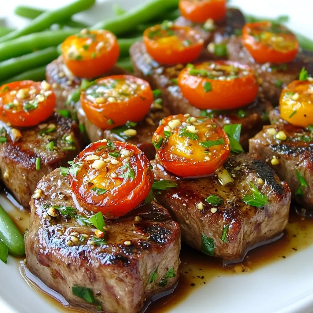 Sheet Pan Garlic Butter Steak Bites Simple Delight