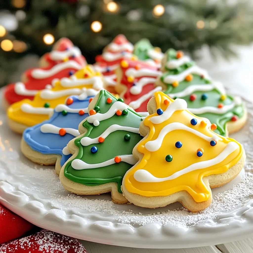 Christmas Lights Sugar Cookies Festive and Fun Treat