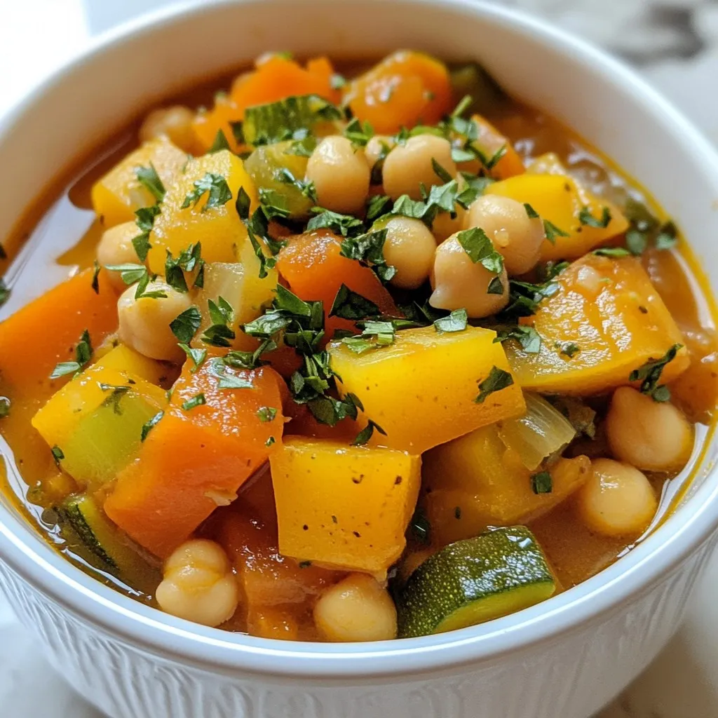 Comforting Vegetarian Stew Simple and Nutritious Recipe