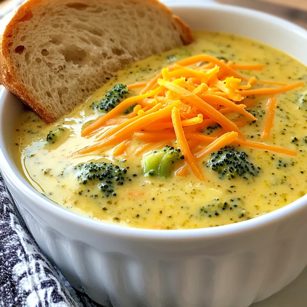 Copycat Panera Broccoli Cheddar Soup Simple Recipe