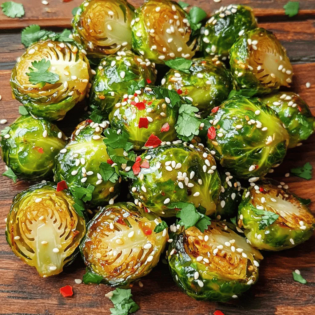 Sweet Chili Brussels Sprouts Tasty Dish for All