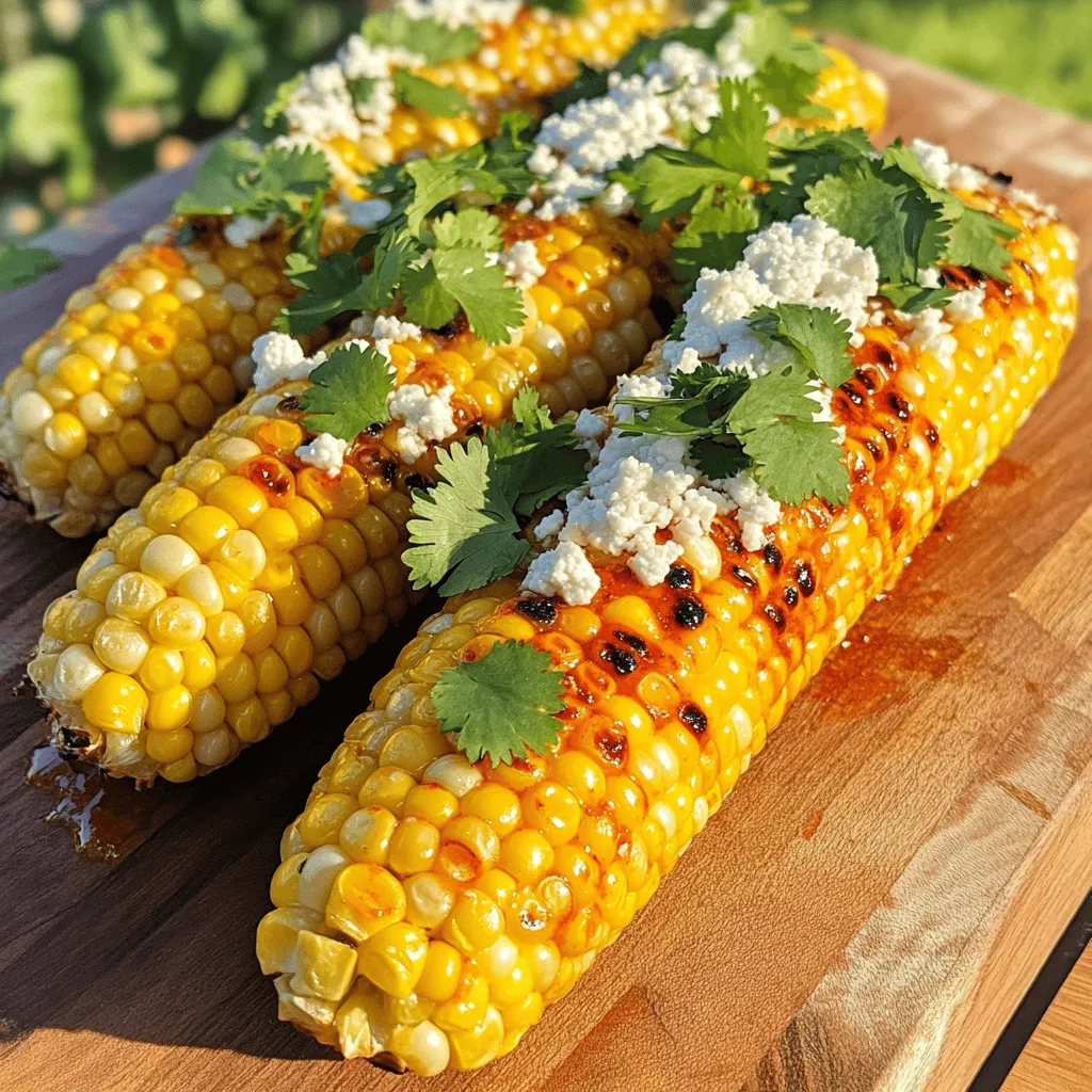Chili Lime Grilled Corn Fresh and Flavorful Delight