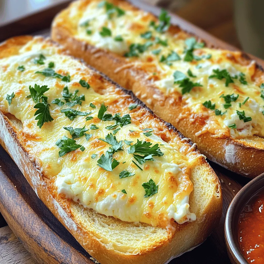 Cheesy Garlic Bread Melts Savory and Simple Recipe
