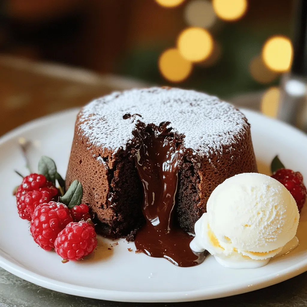 Chocolate Lava Cake Rich and Decadent Dessert Recipe